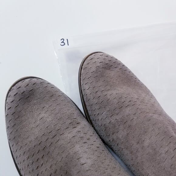 Lucky Brand Taupe Slip On Ankle Boots - Picture 9 of 9